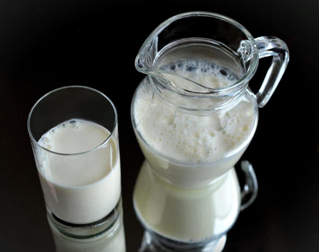 milk (calcium)